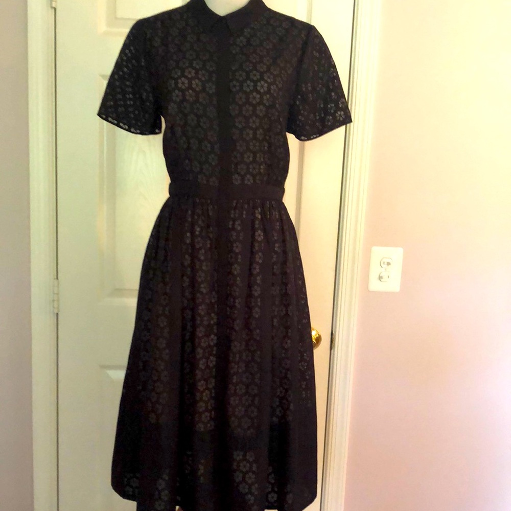 Black Dress "The One that Calls for Red Lingerie" KID BROKE HER LEG SALE